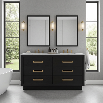 Vanderloc Avalon Double Drawer bathroom vanity — view 3