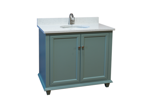 Trusty Wood Rosedale Bathroom Vanity 36" with Two Doors