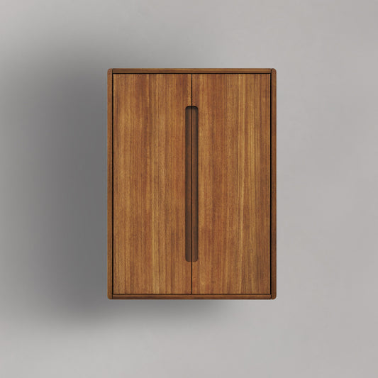 Sequoia 24 in. W x 8 in. D x 33 in. H Bathroom Storage Wall Cabinet in Mangowood | Water Creation