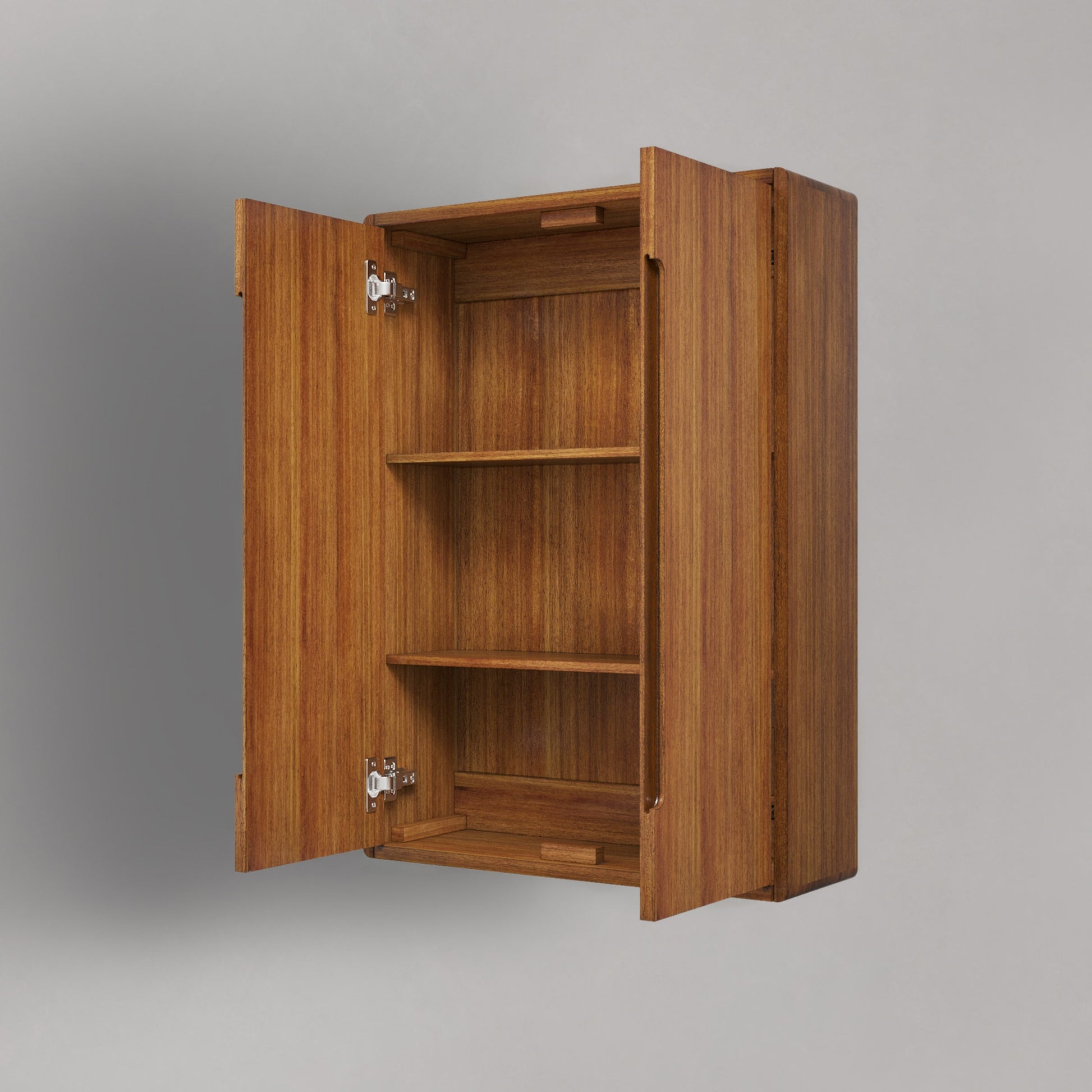 Sequoia 24 in. W x 8 in. D x 33 in. H Bathroom Storage Wall Cabinet in Mangowood | Water Creation