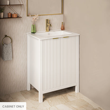 Swiss Madison, Bastille 24 Bathroom Vanity in White Cabinet Only