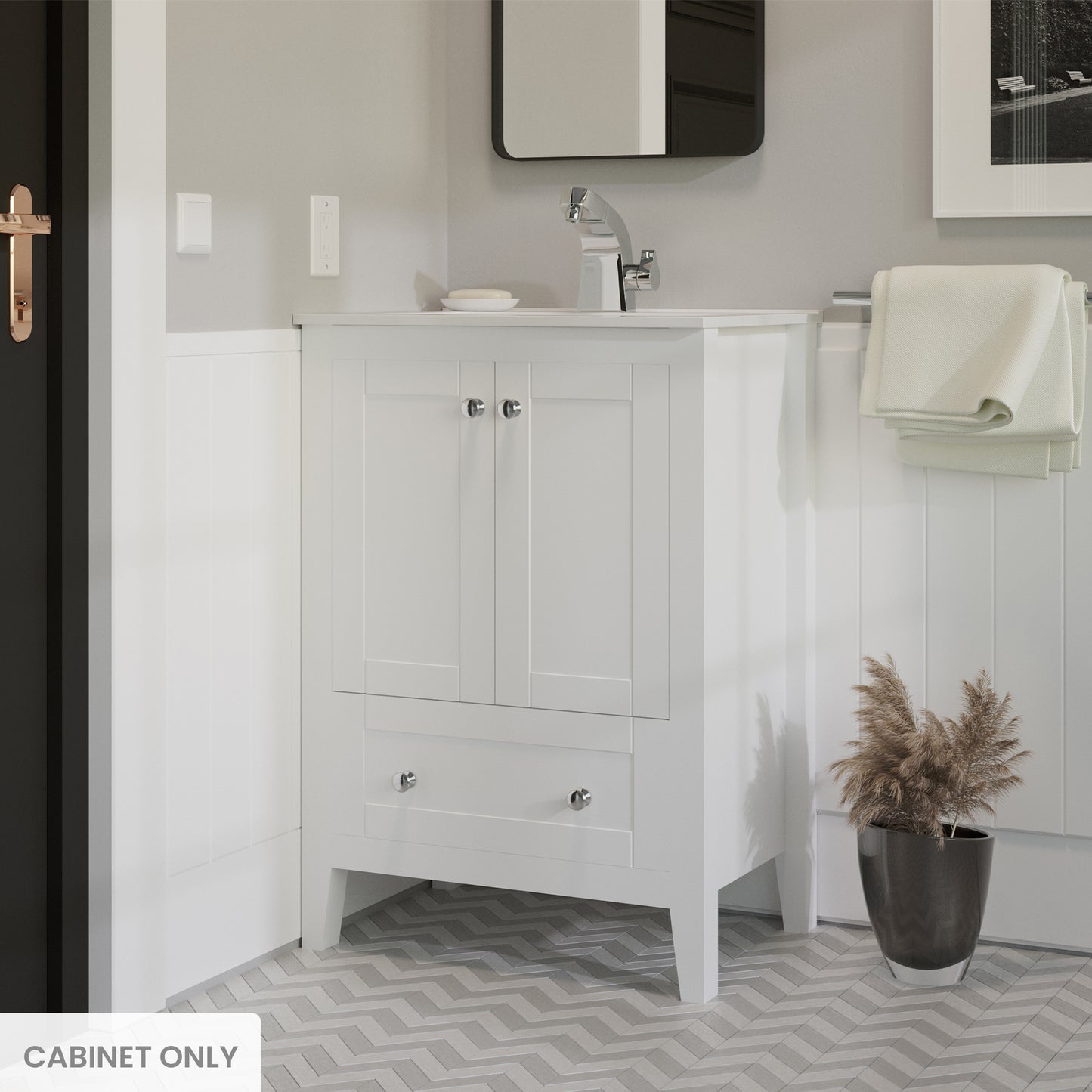 Swiss Madison, Cannes 24 Bathroom Vanity Cabinet Only (SM-BV412)