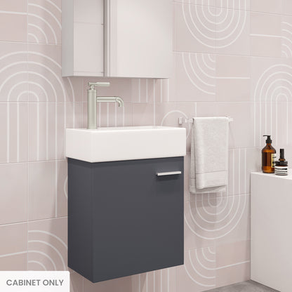 Swiss Madison, Colmer 18 Slate Bathroom Vanity Cabinet Only (SM-BV614)