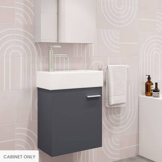 Swiss Madison, Colmer 18 Slate Bathroom Vanity Cabinet Only (SM-BV614)