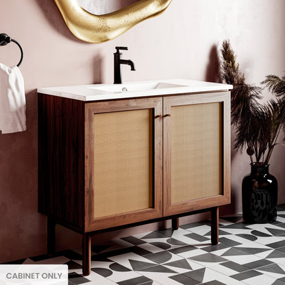 Swiss Madison Classe 36-inch bathroom vanity in Dark Walnut Cabinet Only — view 2