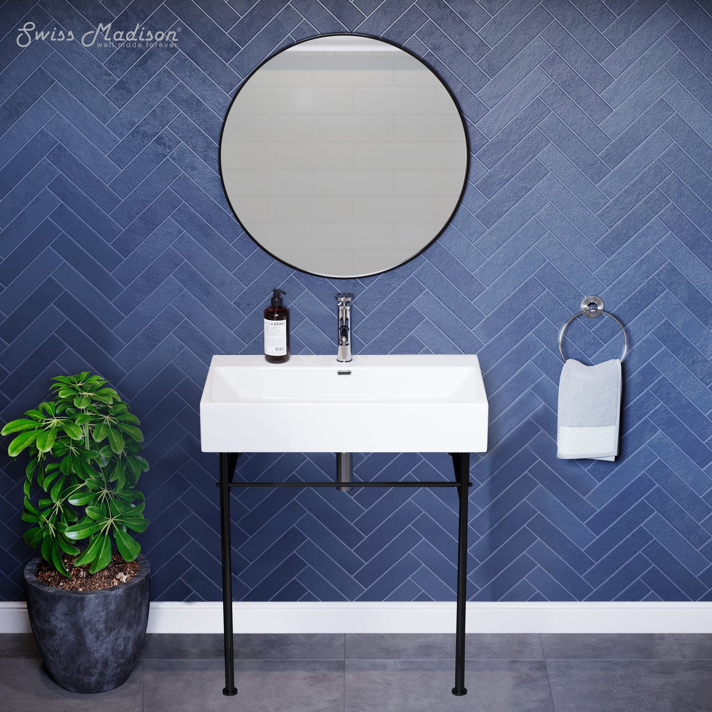 Swiss Madison, Claire 30 Console Sink