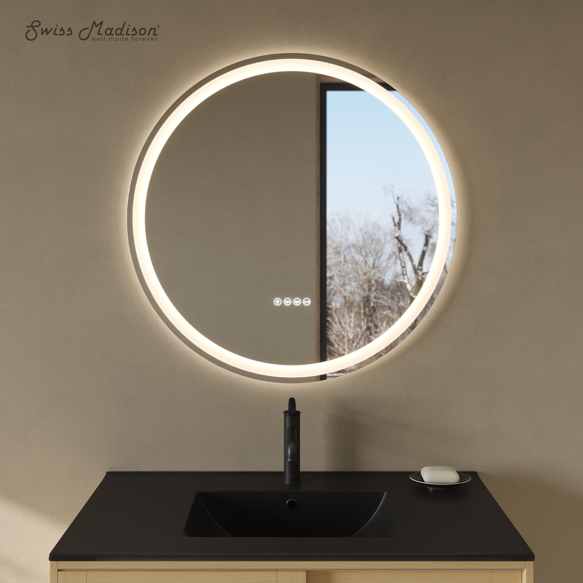 Swiss Madison Monaco 32-inch bathroom vanity — view 6