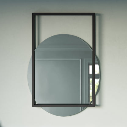 Swiss Madison, Pierre 35.5" Vanity Mirror in Matte Black