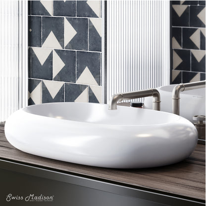 Swiss Madison, Plaisir Oval Vessel Sink