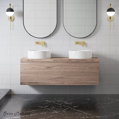 Swiss Madison, Beau 16.5" Round Vessel Bathroom Sink