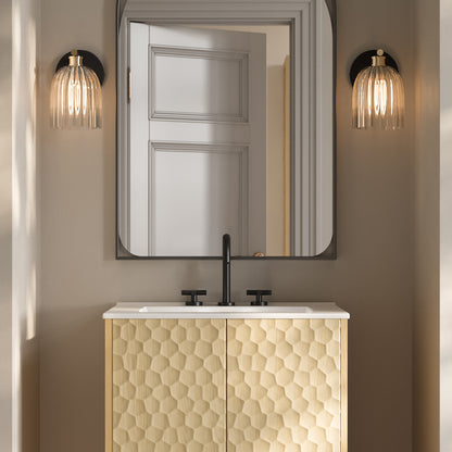 Swiss Madison, 24" Ceramic Vanity Top with 8" Widespread Faucet Holes