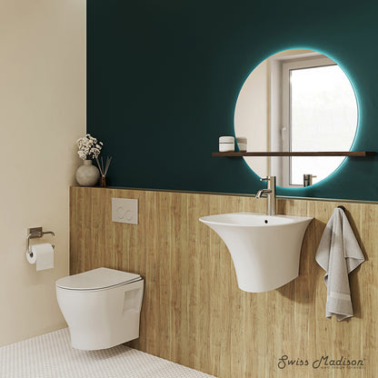 Swiss Madison, Ivy 19" Wall-Mount Bathroom Sink