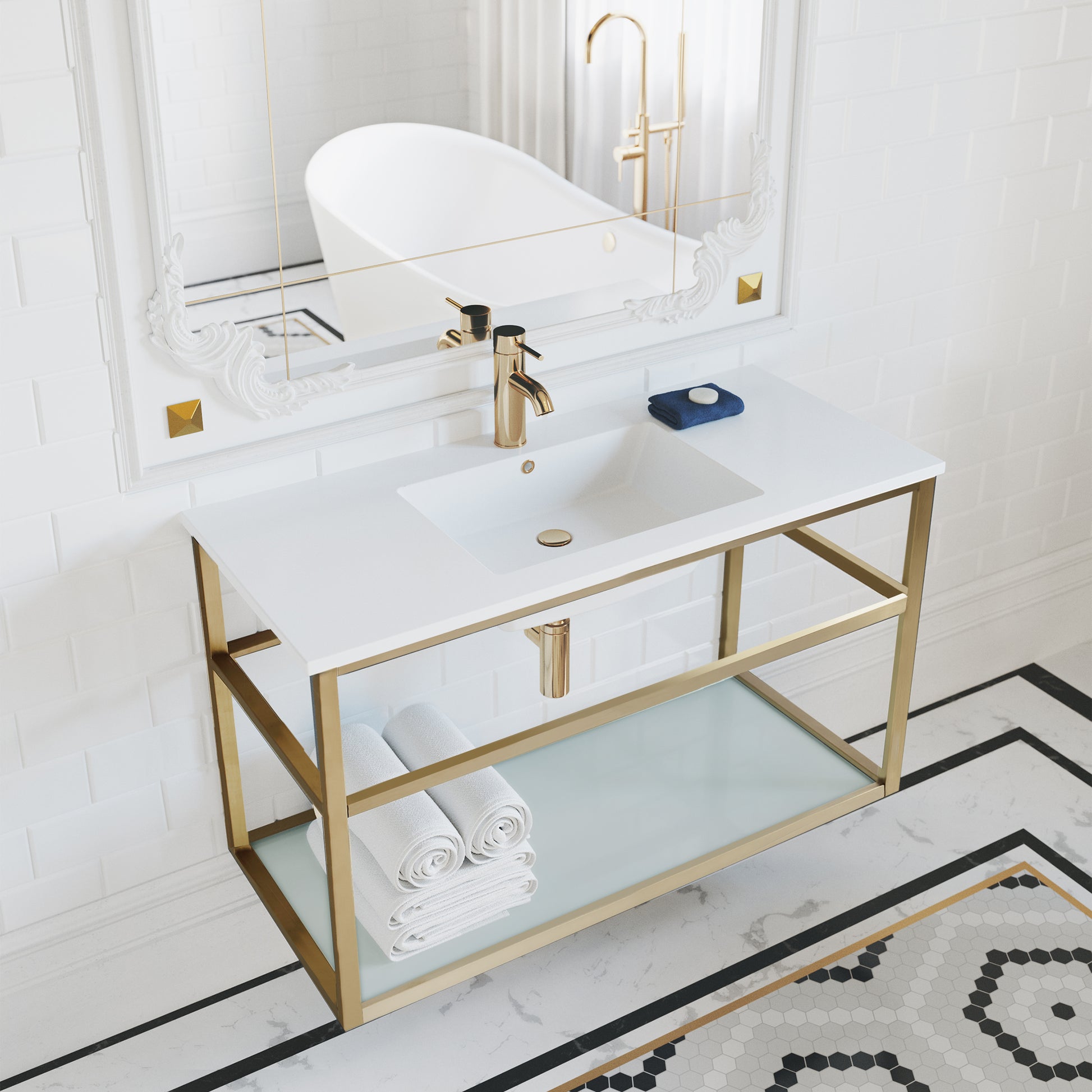 Swiss Madison Pierre bathroom vanity — view 2