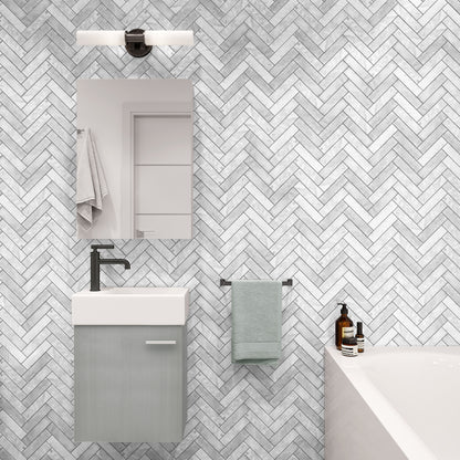 Swiss Madison, Colmer 18 Single, Brushed Grey, One Cabinet, Bathroom Vanity