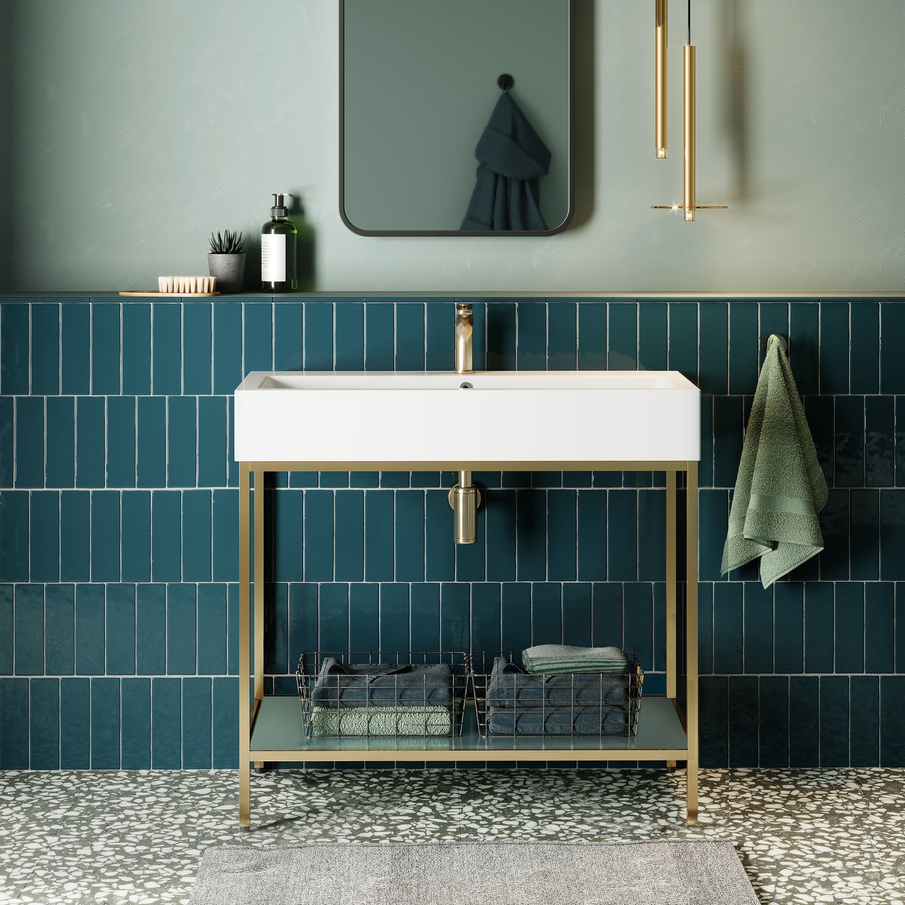 Swiss Madison Pierre freestanding bathroom vanity — view 2