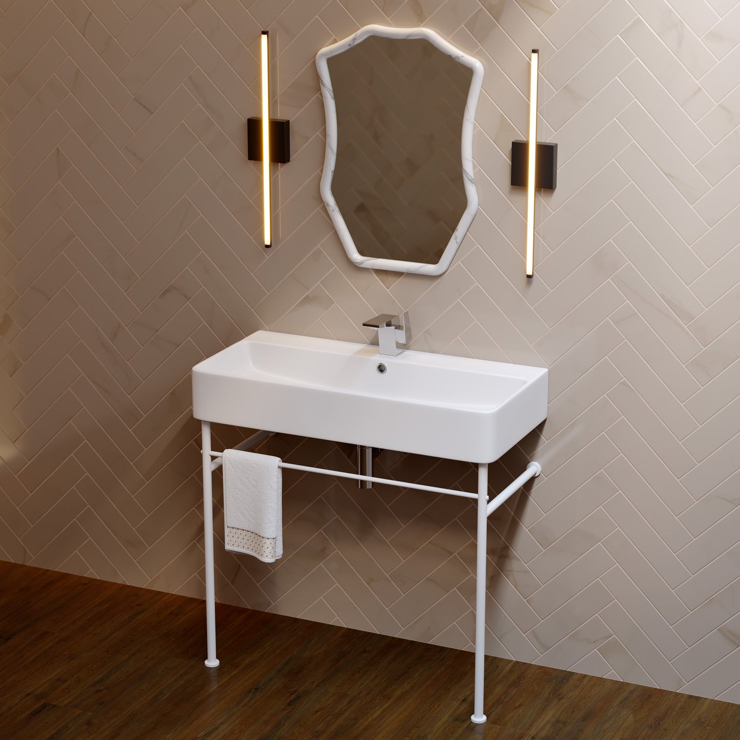 Swiss Madison Carre bathroom vanity — view 6