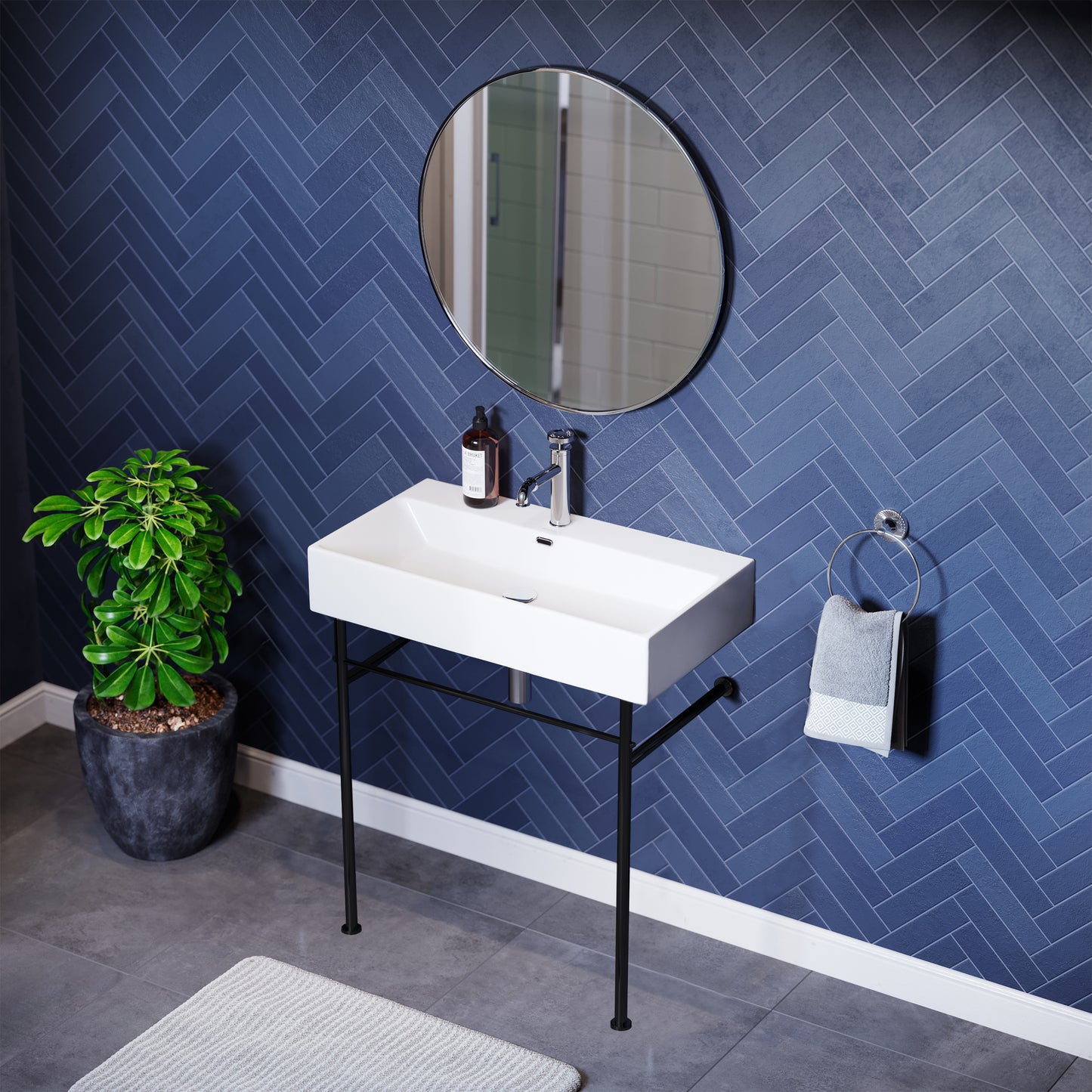Swiss Madison, Claire 30 Console Sink