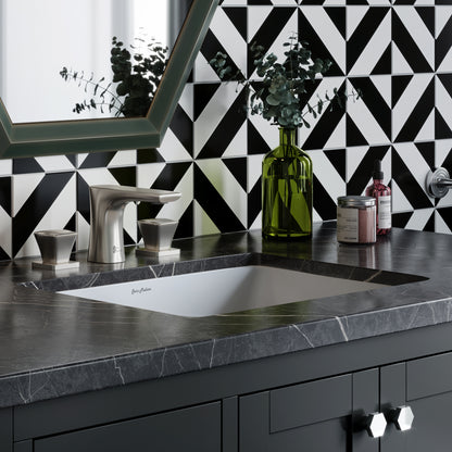 Swiss Madison, Plaisir 18.5 Rectangular Under-Mount Bathroom Sink