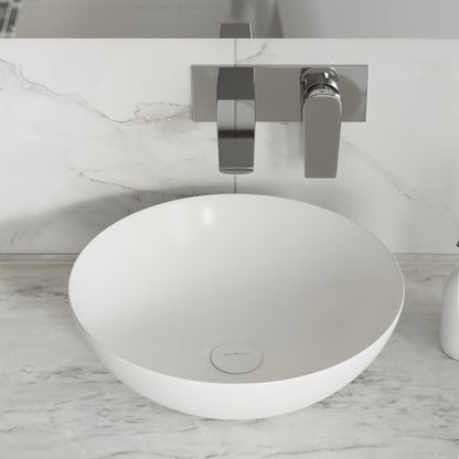 Swiss Madison, Classe 16 Ceramic Sink in Shiny White