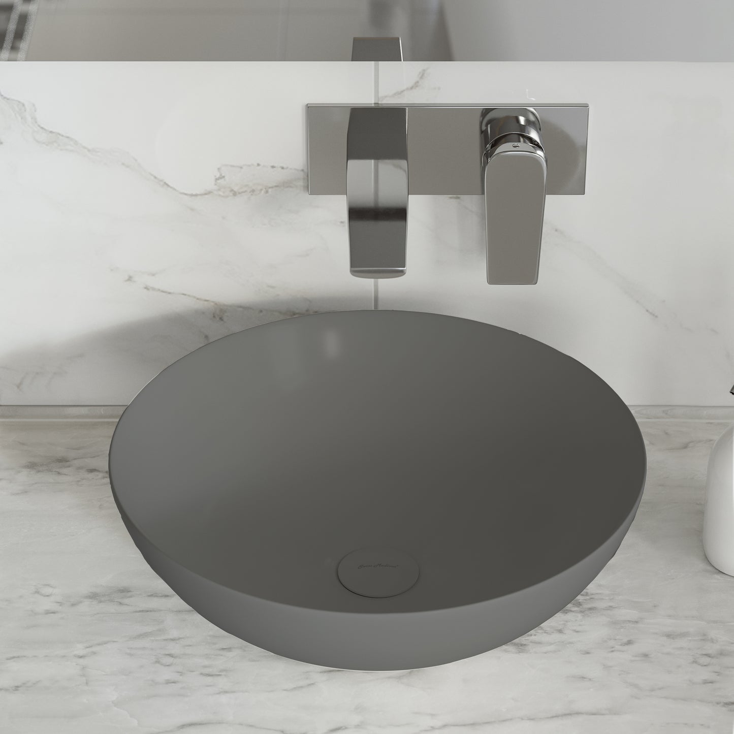 Swiss Madison, Classe 16 Color Ceramic Sink in Matte Grey