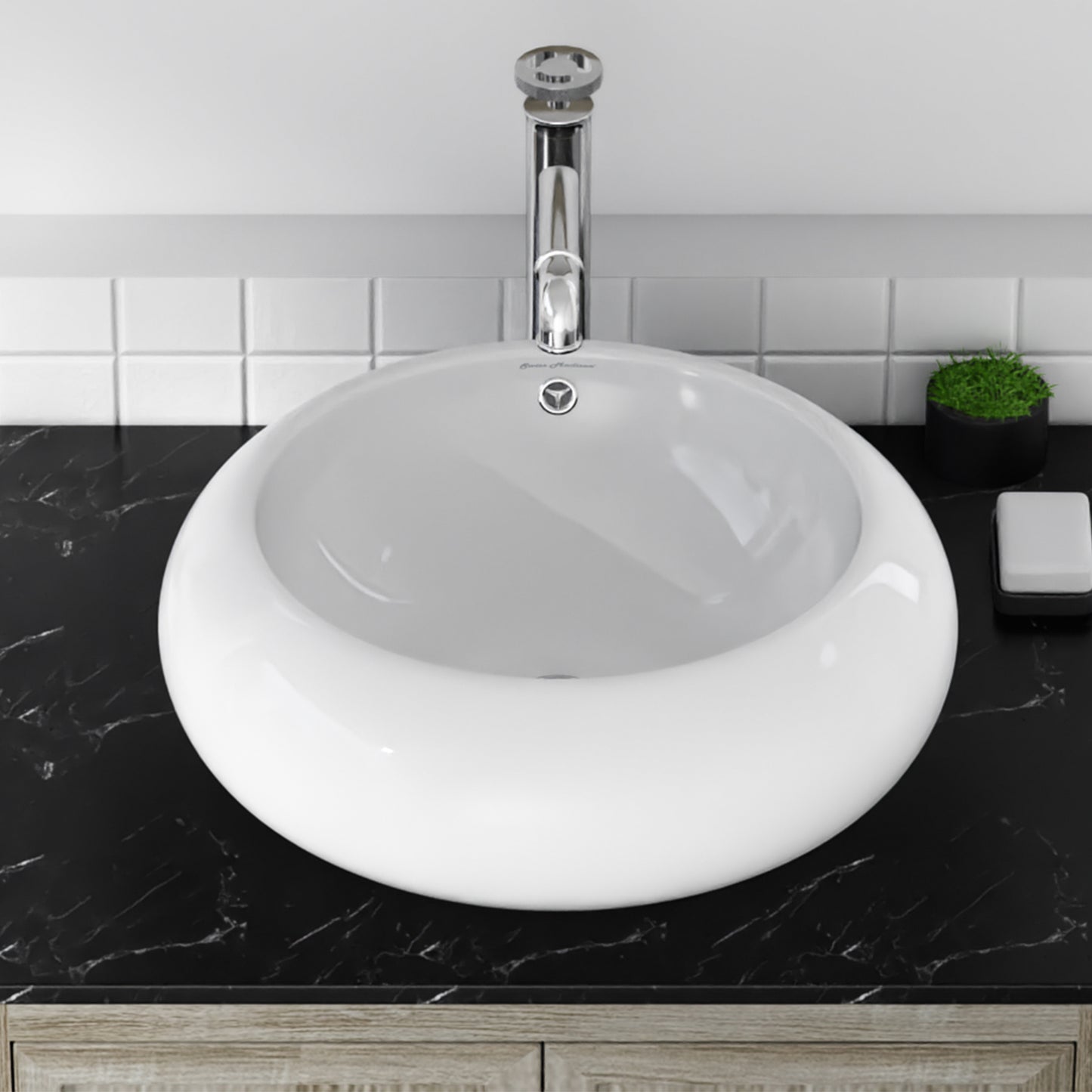 Swiss Madison, Plaisir Round Vessel Sink