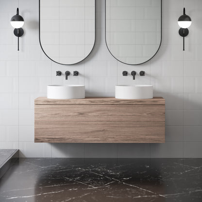 Swiss Madison, Beau 16.5" Round Vessel Bathroom Sink in Matte White