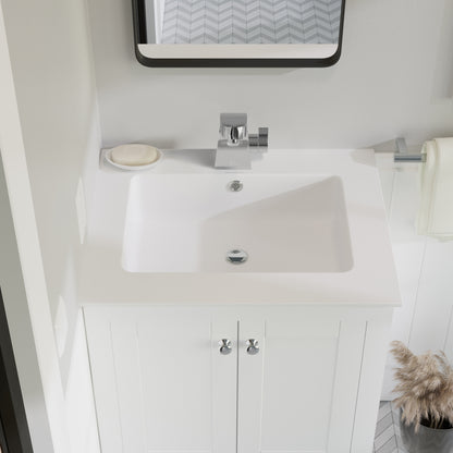 Swiss Madison, Voltaire 25 Vanity Top Sink with Single Faucet Hole