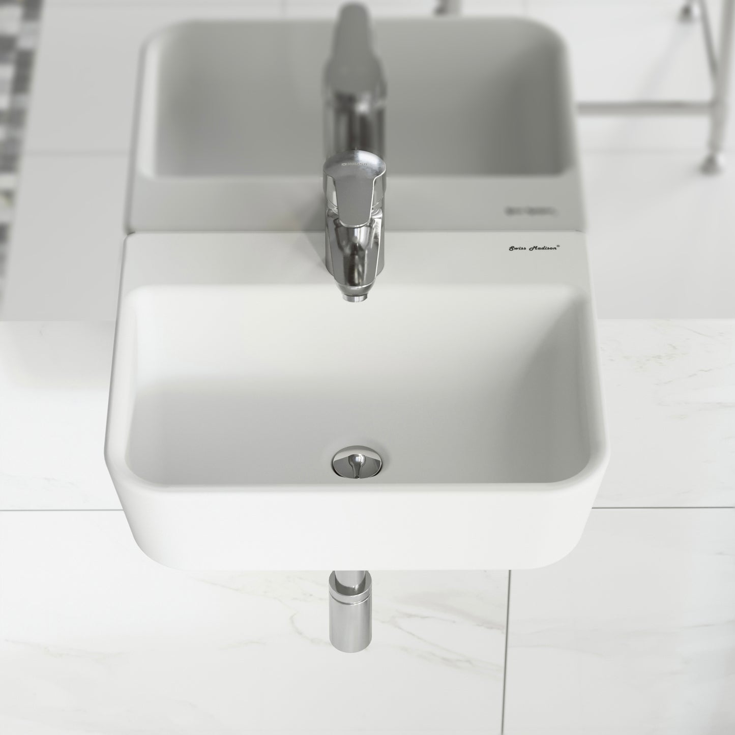 Swiss Madison, , St. Tropez Wall Mount Sink