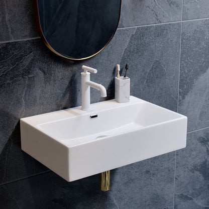 Swiss Madison, Claire 24" Rectangle Wall-Mount Bathroom Sink