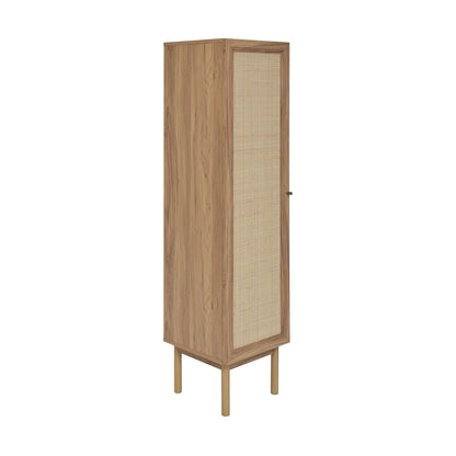 Swiss Madison, Classe 15.5 x 15 x 60 Freestanding Linen Cabinet in Toppan Oak