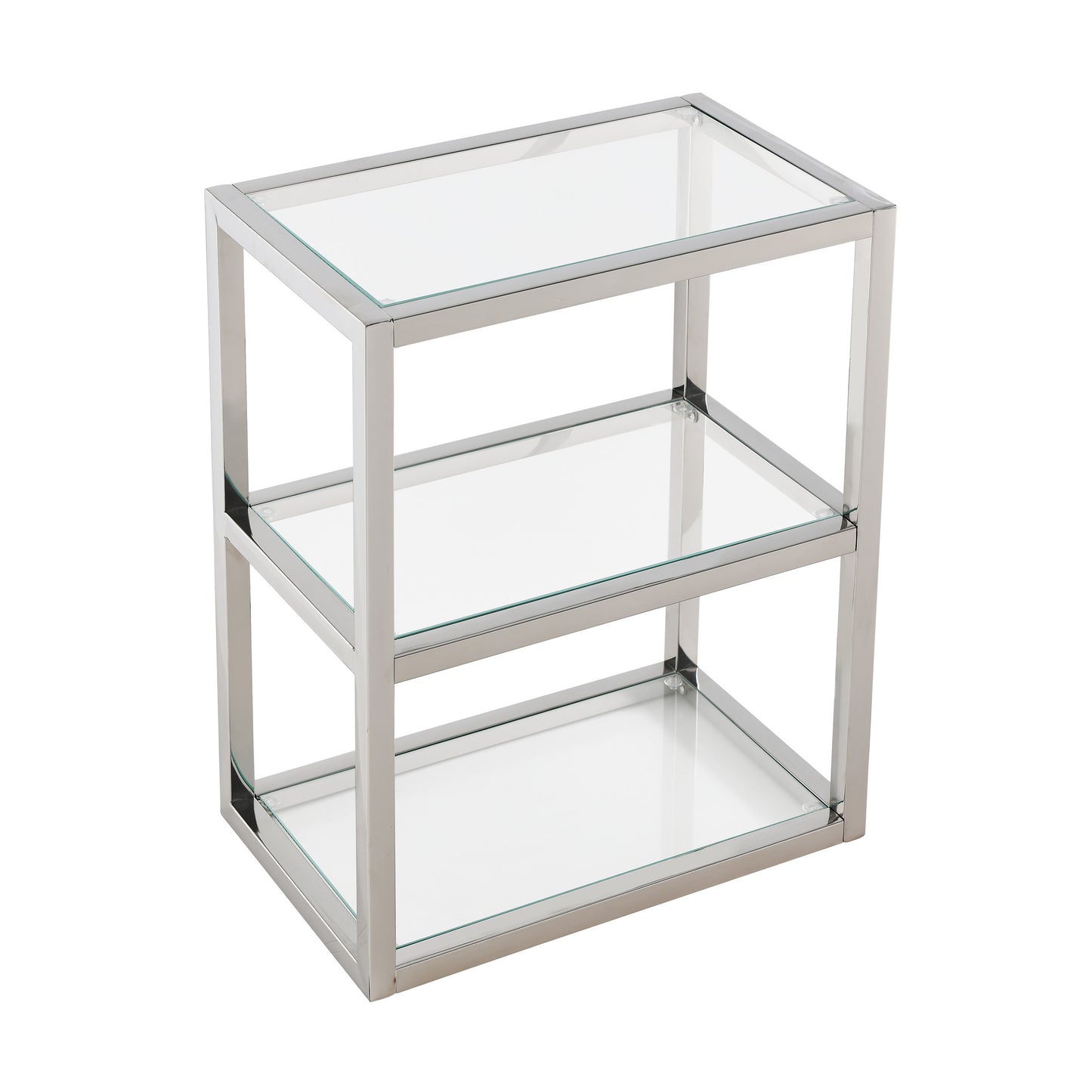 Swiss Madison, Pierre 16"x20"x10" Wall-Mounted Linen Cabinet in Chrome