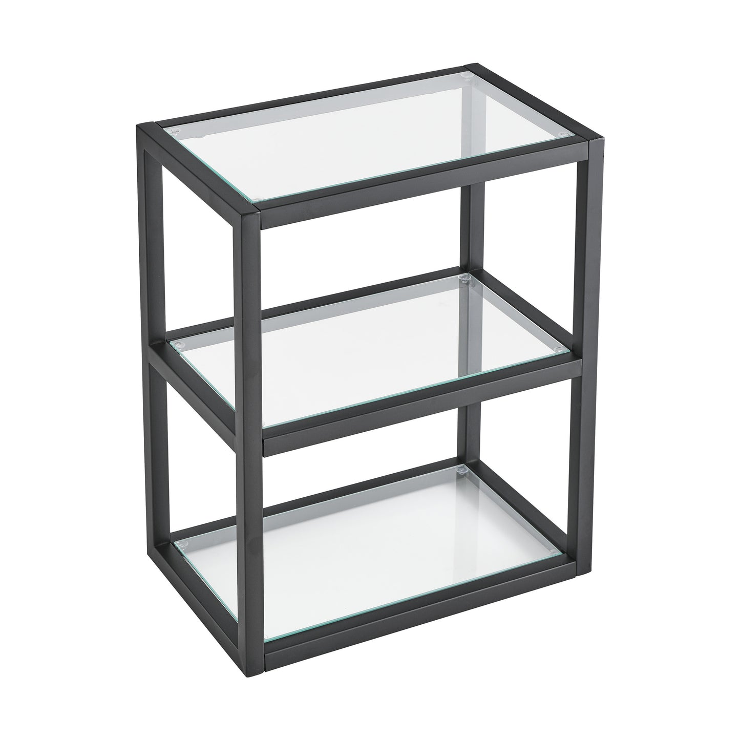 Swiss Madison, Pierre 16"x20"x10" Wall-Mounted Linen Cabinet in Matte Black