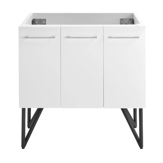 Swiss Madison, Annecy 36" Bathroom Vanity in White - Cabinet Only