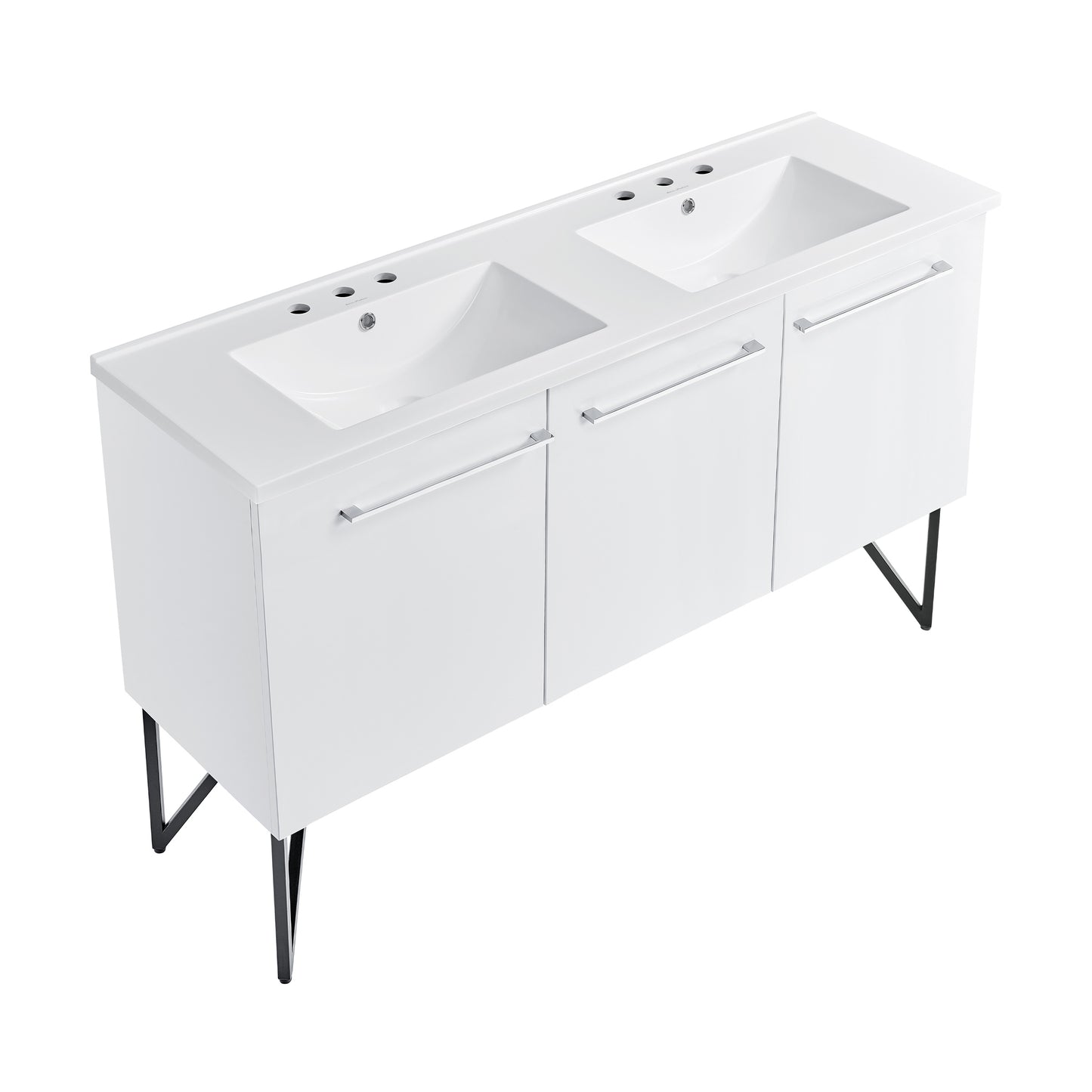 Swiss Madison Annecy 60-inch bathroom vanity — view 2