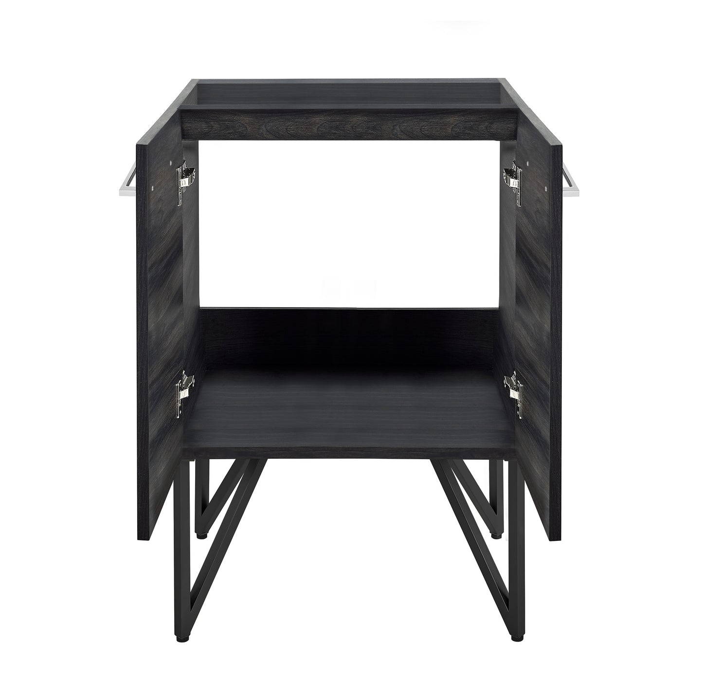 Swiss Madison, Annecy 24 Black Walnut Bathroom Vanity Cabinet Only (SM-BV222)