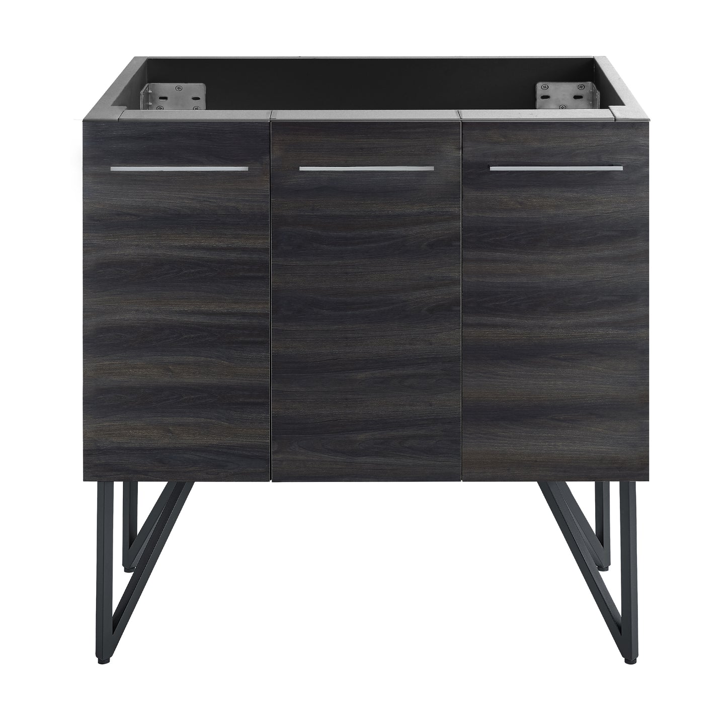 Swiss Madison, Annecy 36" Bathroom Vanity in Black Walnut - Cabinet Only