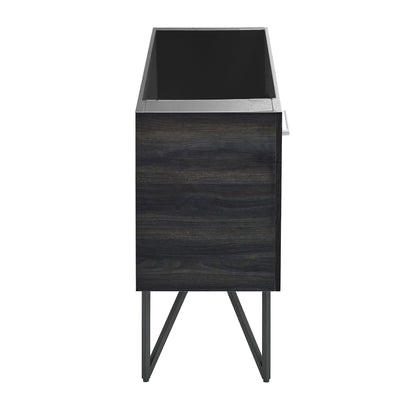 Swiss Madison, Annecy 48 Black Walnut Bathroom Vanity Cabinet Only (SM-BV224)