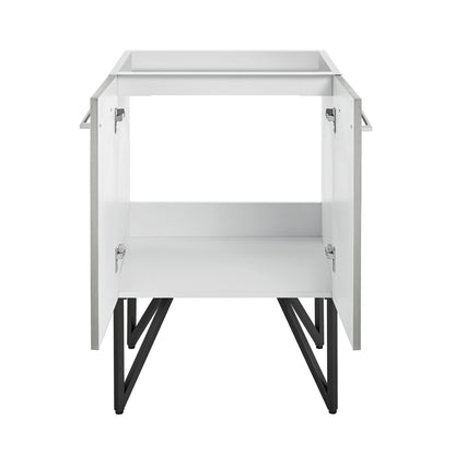 Swiss Madison, Annecy 24 Brushed Grey Bathroom Vanity Cabinet Only (SM-BV232)