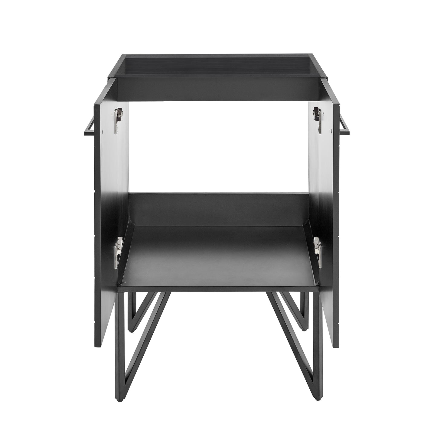 Swiss Madison, Annecy 24 Phantom Black Bathroom Vanity Cabinet Only (SM-BV251B)