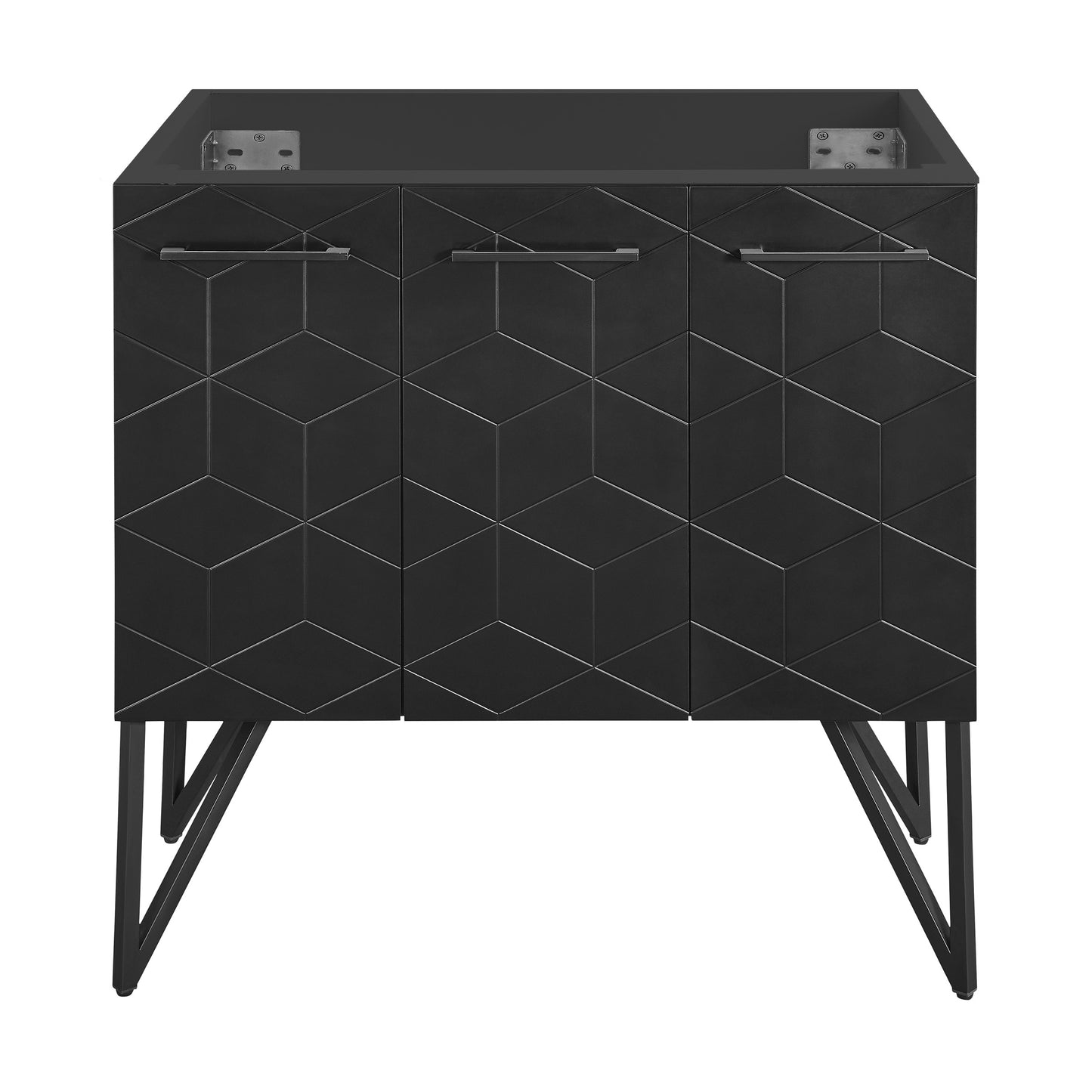 Swiss Madison, Annecy 36" Bathroom Vanity in Phantom Black - Cabinet Only