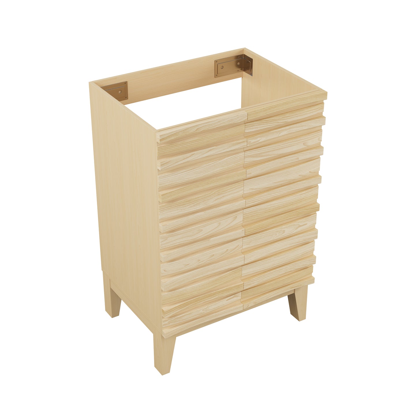 Swiss Madison, Cascade 24" Bathroom Vanity in Natural Oak - Cabinet