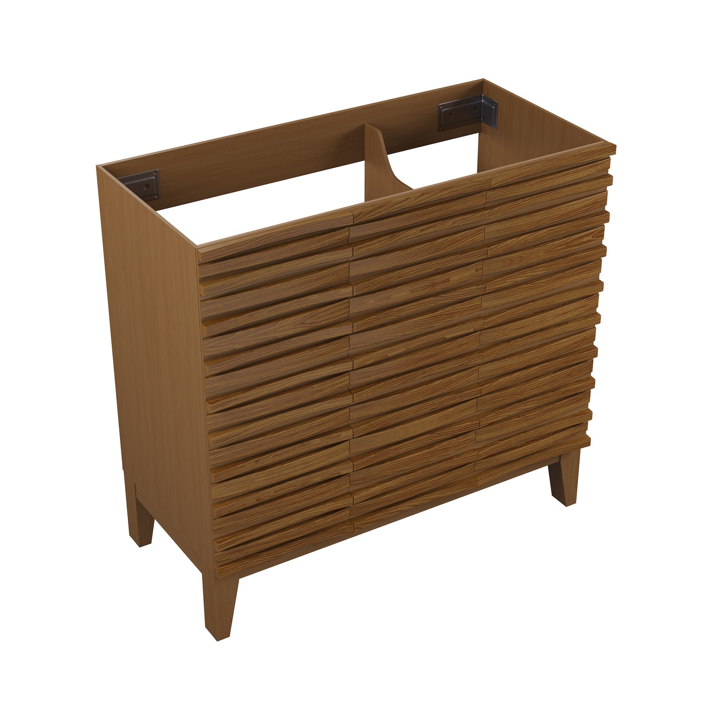Swiss Madison, Cascade 36'' Bathroom Vanity in Brown Oak - Cabinet