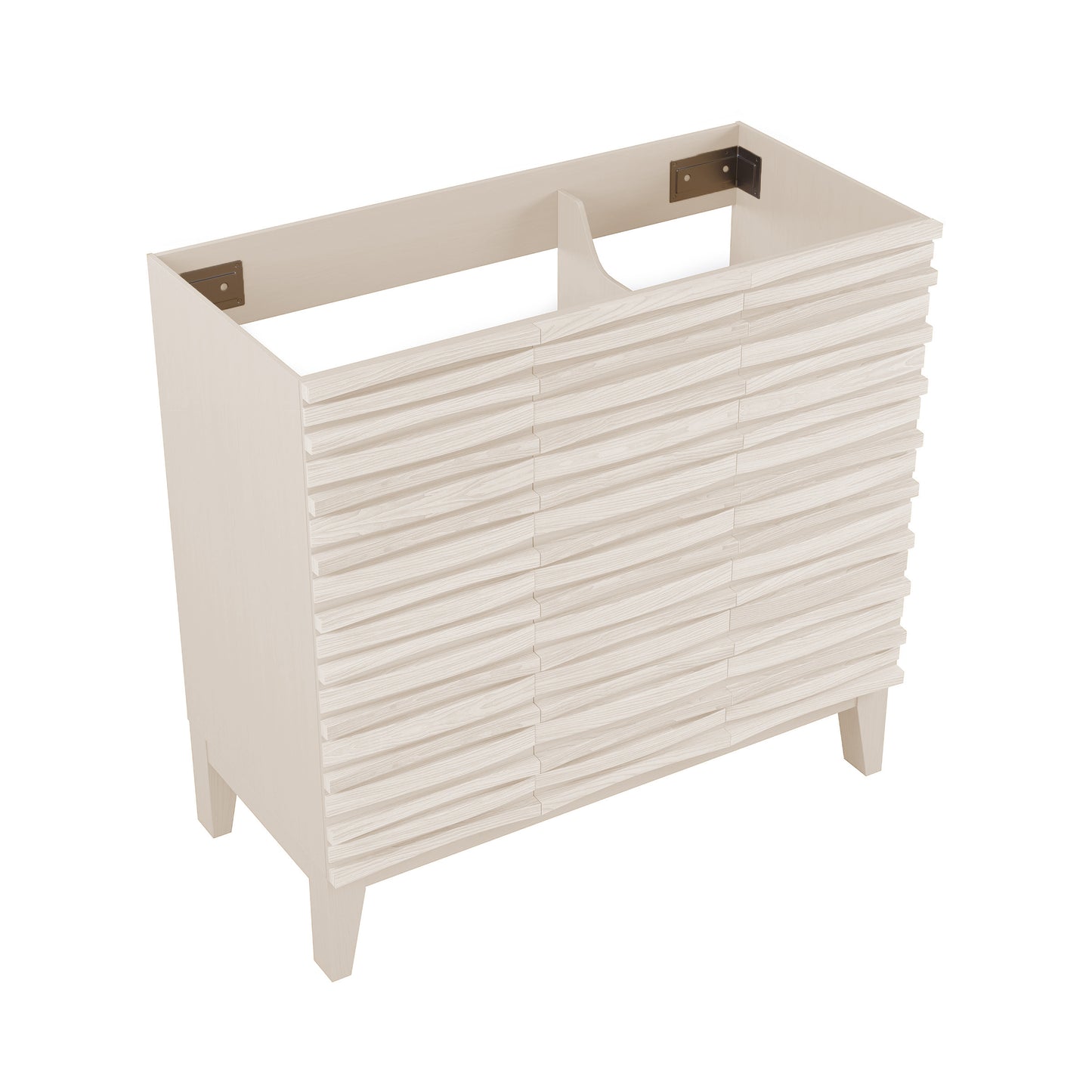 Swiss Madison, Cascade 36'' Bathroom Vanity in White - Cabinet