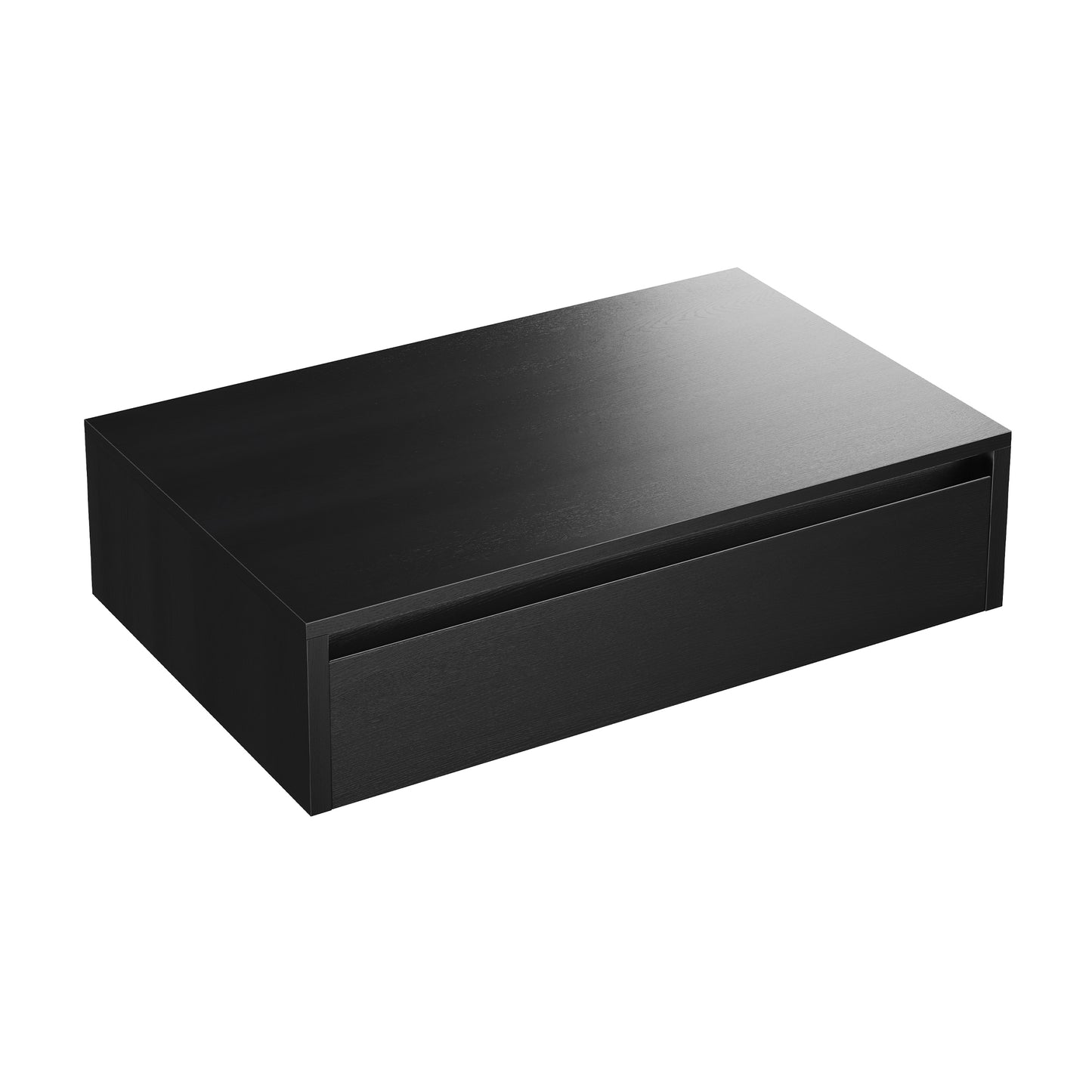 Swiss Madison, Avancer 36" Wall-Mounted Bathroom Vanity Cabinet without Top in Black Oak