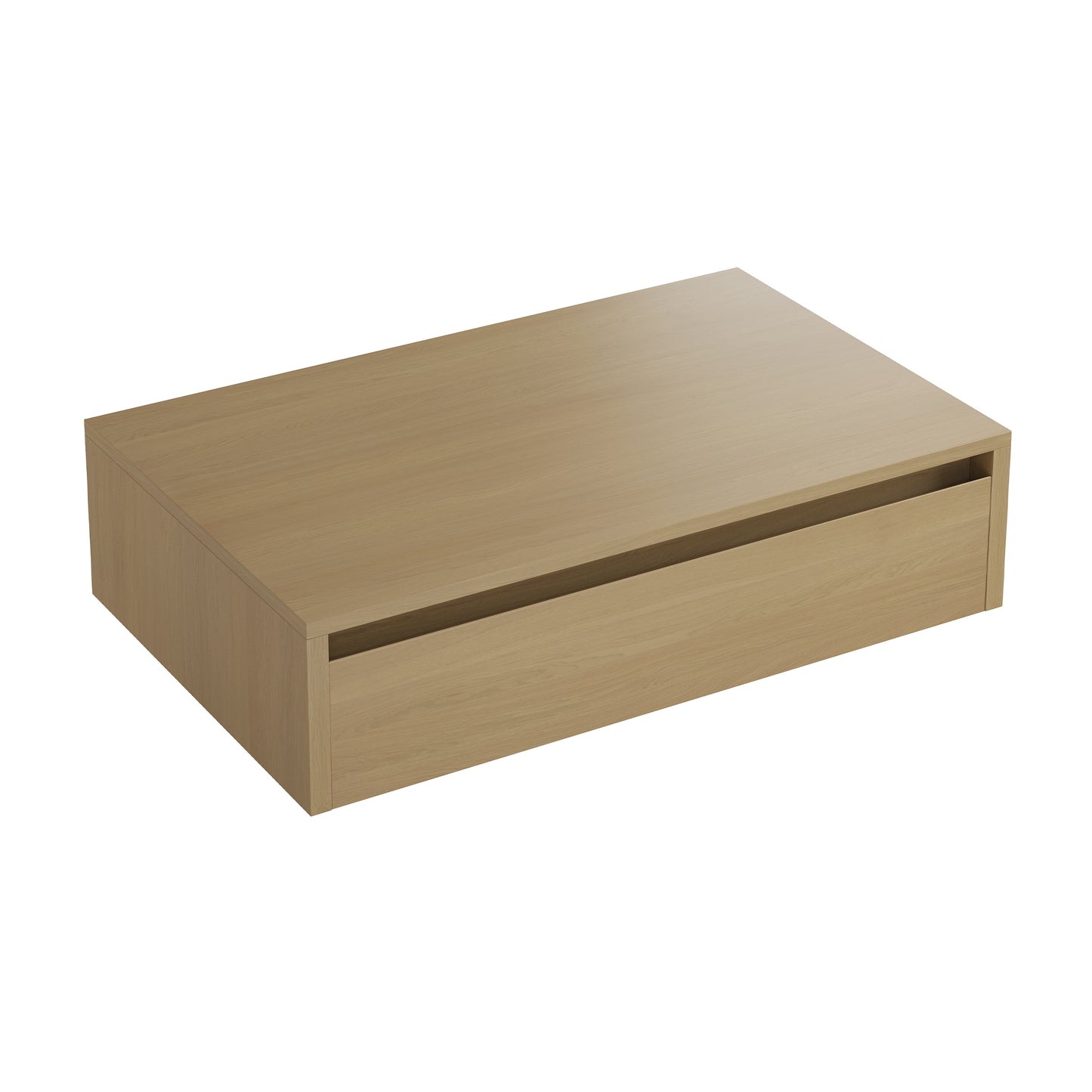 Swiss Madison, Avancer 36" Wall-Mounted Bathroom Vanity Cabinet without Top in Natural Oak