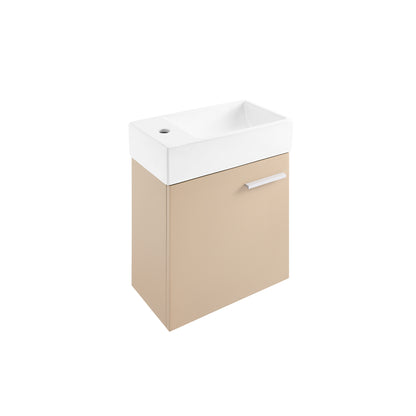 Swiss Madison, Colmer 18" Wall-Mounted Bathroom Vanity in Sandstone