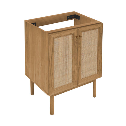 Swiss Madison, Classe 24" Bathroom Vanity in Oak Cabinet Only