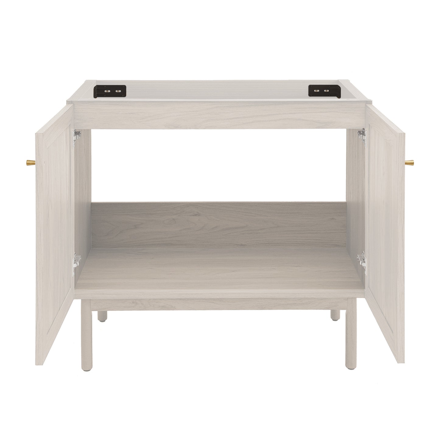Swiss Madison Classe 36-inch bathroom vanity in White Oak- Cabinet — view 3