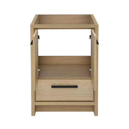 Swiss Madison, Virage 24 Freestanding, Bathroom Vanity in Natural Oak Cabinet Only