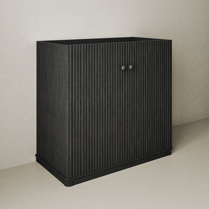 Swiss Madison, Lafayette 36" Freestanding Bathroom Vanity Cabinet without Top in Black Oak